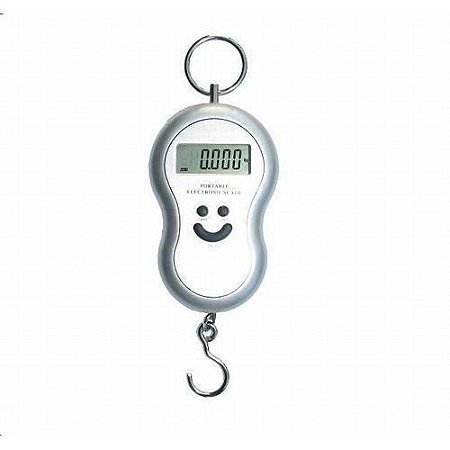 Mini Balança Digital de Mão Com Gancho STC-01 Até 50KG