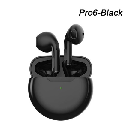 Fone Bluetooth Pro 6 Intra-Auricular Pro6 TWS Sem Fio