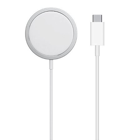 Carregador magsafe magnético 15W pra iphone 12, iphone 13, iphone 14 e iphone 15