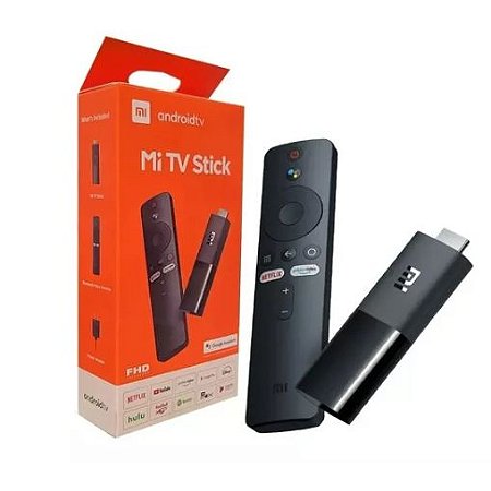 Xiaomi Mi TV Stick Android TV com Comandos de Voz Google Assistente e Chromecast Embutido
