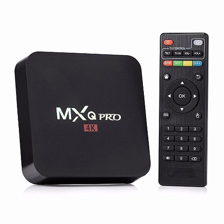 TV BOX Wifi e 5G Conversor Android MXQ PRO 4K  Smart TV Aparelho para Assistir Youtube, Netflix, Prime Vídeos entre outros