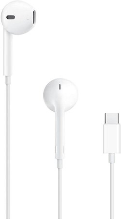 Apple Earpods USB-C Fone de ouvido para iPhone 15, 15 Plus, 15 Pro, 15 Pro Max e Iphone 16 - MTJY3ZM/A