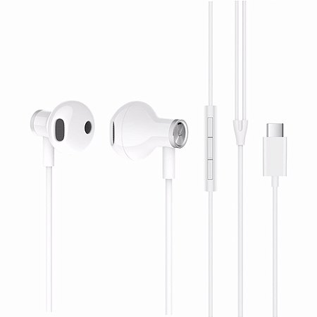 Xiaomi Fone de Ouvido Mi Dual Driver Earphones Tipo C - ZBW4434TY