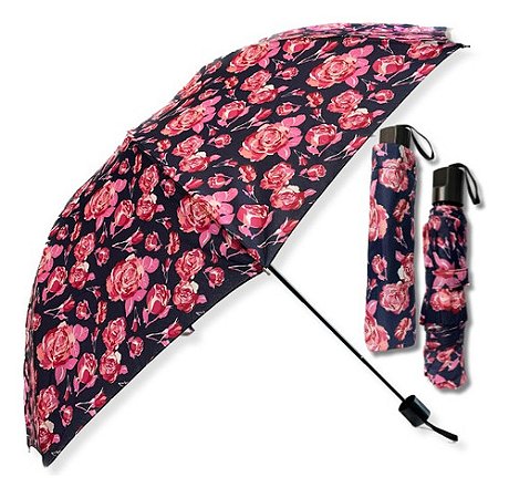 Sombrinha Guarda-chuva Colorida Estampas Flores