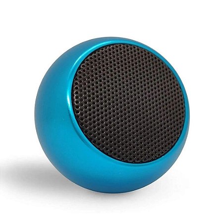 Mini Bolinha Bluetooth M3 Caixinha de Som Portátil 3W - Azul