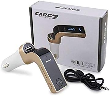 Transmissor FM Veicular Com Bluetooth Carg7 MP3 - Visor LCD