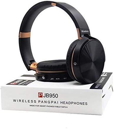 Headphone Bluetooth PANGPAI JB950 Universal para Android e IOS - Wireless FM e MP3