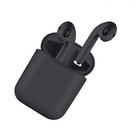 Fone de Ouvido Wireless inPods 12 TWS Bluetooth 5.0 para Iphone e Android - Black