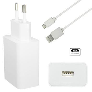 Carregador de Parede Xiaomi MDY-03-GF 30W Turbo Power 5V 3.1A Carga Rápida + Cabo Micro USB V8