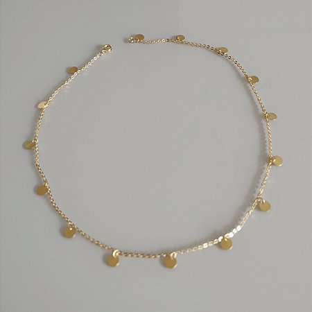 Choker Medalhinhas