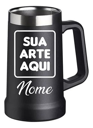 Caneca Térmica Chopp 709ml (Gravação a Laser)