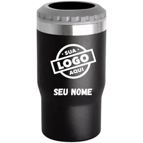 Copo Térmico Inox Porta LongNeck ( Gravação a Laser )