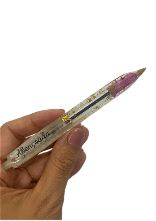 Caneta em resina que troca o refil (unidade)