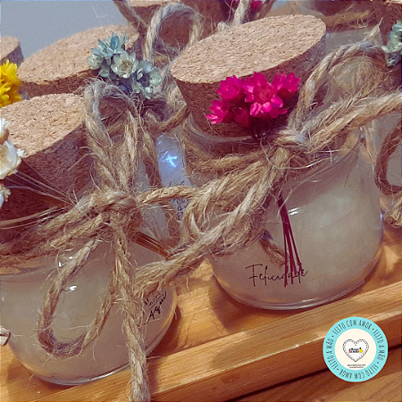 Velas Perfumada com Rolha