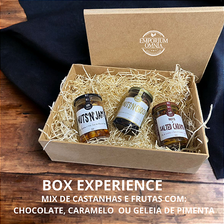 BOX EXPERIENCE NUTS ESPECIAIS