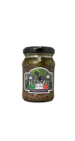 Patê de Azeitonas Pretas Artigiani 170g