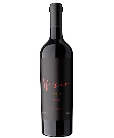 Vinho Sfizio Lote 13 Tinto Merlot 2ª Edição 750 ml