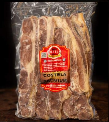 Costela Premium sem Queijo 450g - Fatiada