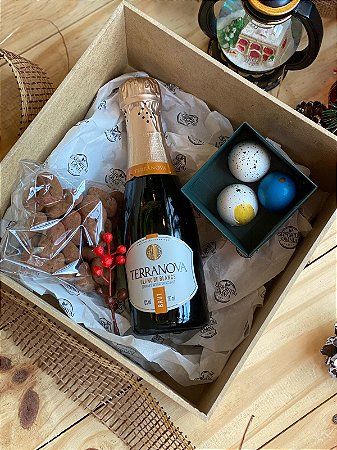 Cesta de natal - Box Experience Brinde & Chocolate