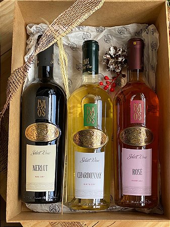 Box Experiência Moldávia Trilogia dos Vinhos DAOS