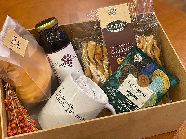 Box Experince Brunch Omnia - Caixa em MDF para presente