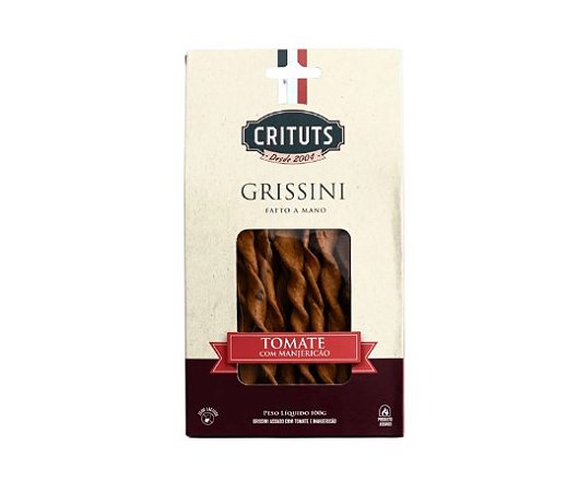 Grissini Tomate com Manjericão 100g