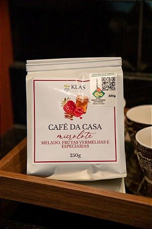 Café da Casa - Microlote Melado, Frutas Vermelhas e Especiarias - 250g