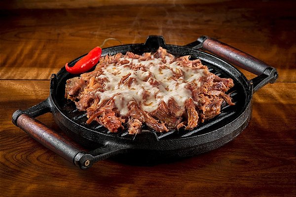 COSTELA FOGO DE CHÃO DESFIADA COM QUEIJO - 300G