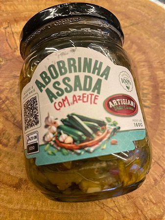 Abobrinha Assada com Azeite