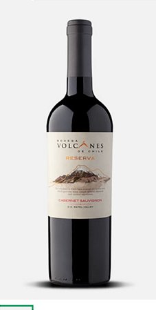 Vinho Tinto Volcanes Reserva Cabernet Sauvignon 750 ml