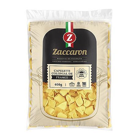 Capeletti De Frango Feito a Mão Zaccaron Congelado 400g