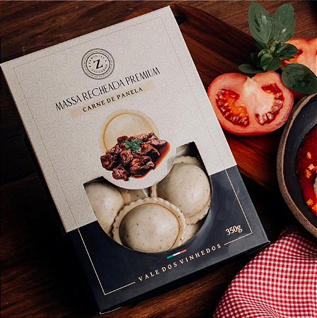 Massa Recheada Premium Carne de Panela 350g Congelado
