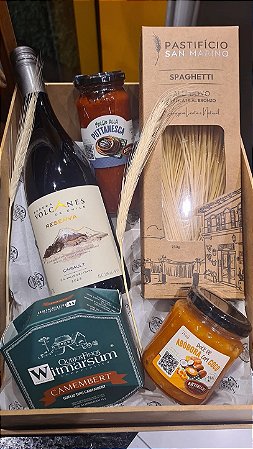 Box Experience Itália & Sabores Artesanais 🍷✨