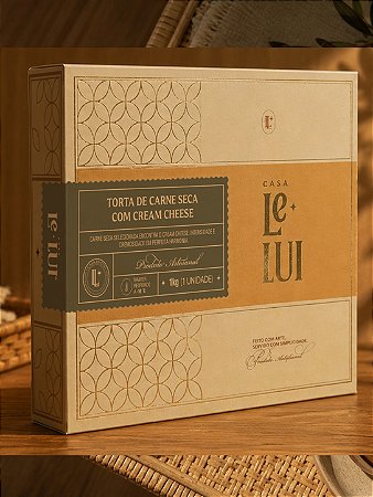 Torta de Carne Seca com Cream Cheese 1,3 kg | Casa Le Lui