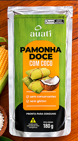 Pamonha Doce com Coco Auatí 180g