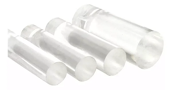 Tarugo de Acrílico Cristal -  10mm x1000