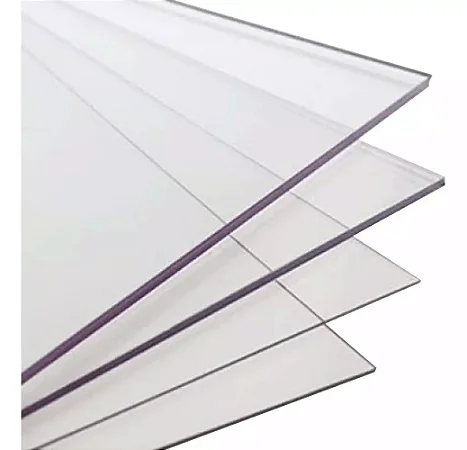Chapa de PETG 1mm2000x1000 - Cristal