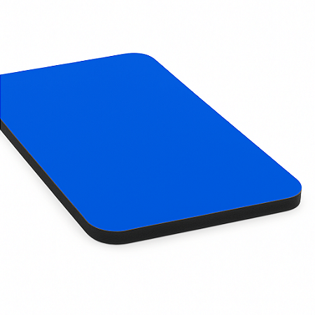Chapa de ACM  3mm - Azul Brilho
