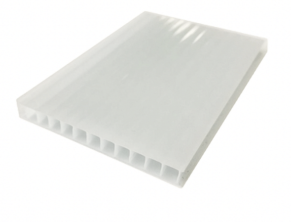 Chapa de Policarbonato Alveolar - Branco