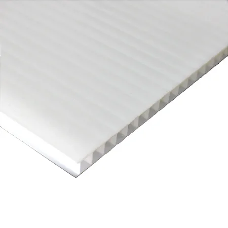 Chapa de Policarbonato Alveolar - Branco