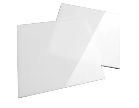 Chapa de Acrilico Branco -  2 até 20mm