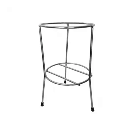 Suporte De Solo Extintor Pqs - Cromado - Tripé