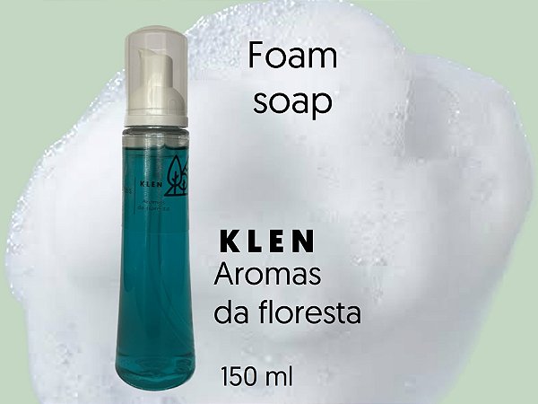 Foam soap (sabonete mousse) 150 ml - Klen
