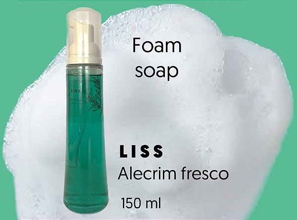Foam soap (sabonete mousse) 150 ml - Liss