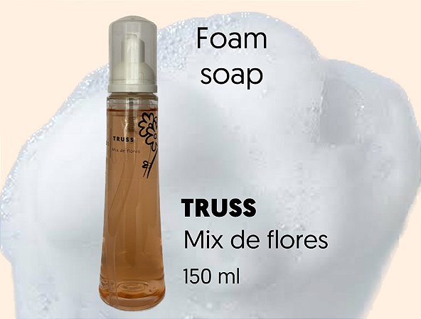 Foam soap (sabonete mousse) 150 ml - Truss