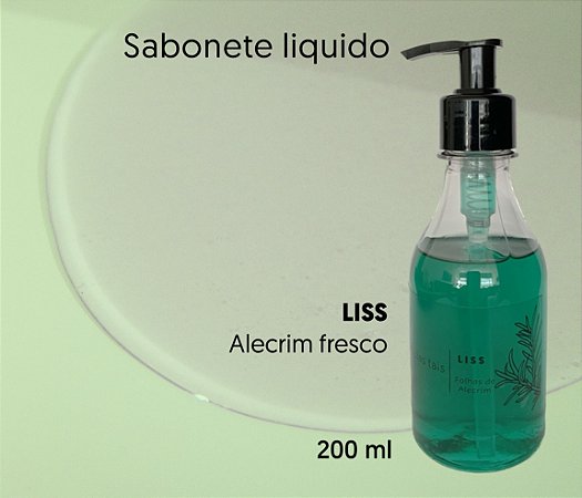 Sabonete líquido 200 ml - Liss