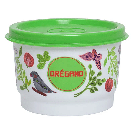 Tupperware Potinho 140ml Orégano Floral