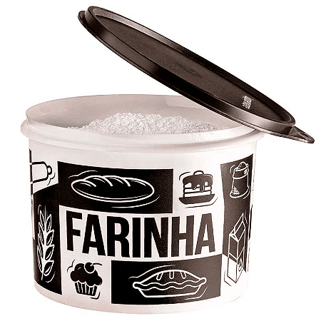 Tupperware Tupper Caixa 1,8kg Farinha Pop Box
