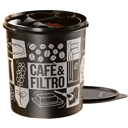 Tupperware Café e filtro 3,7 Litros Pop Box