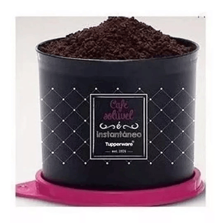 Tupperware Redondinha Café Solúvel Bistrô 150g